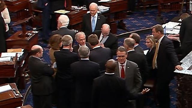 Senate OKs tax bill as Trump, GOP near big legislative win