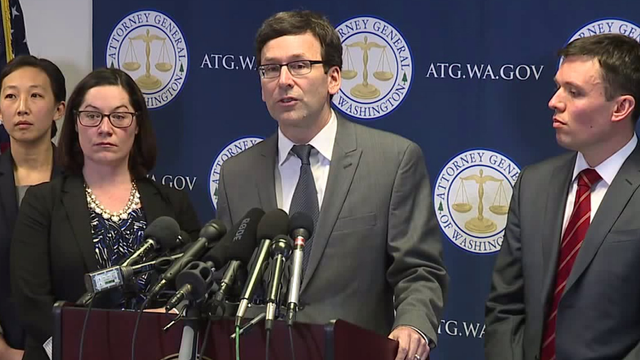 Washington state attempts legal maneuver to put new Trump travel ban on hold