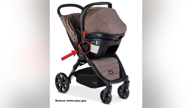 Britax strollers recalled for injury risk