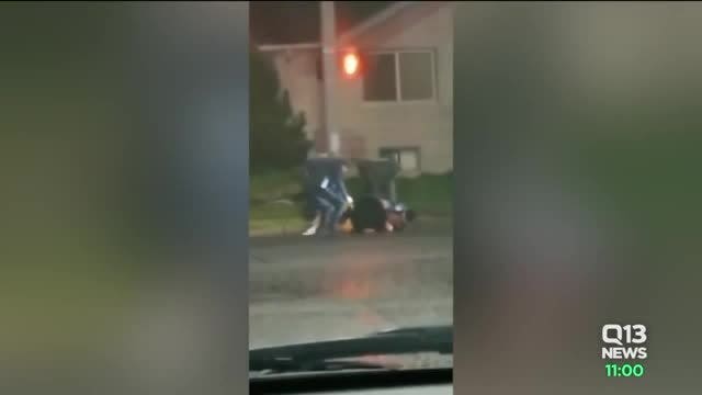 Video shows officer take Manuel Ellis to the ground in a chokehold during struggle with police