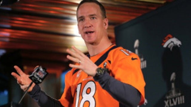 Peyton Manning to Sherman:  I do throw ducks ... 'a lot of touchdown ducks'