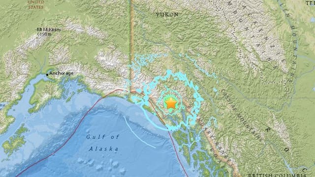 Big earthquake on Canada-Alaska border jolts faraway lawmakers awake