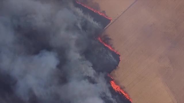 Tractor operator dies trying to suppress massive Oregon wildfire