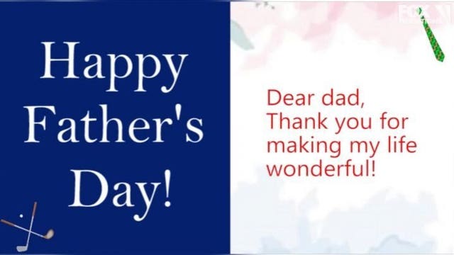 Send your dad a virtual Father’s Day message
