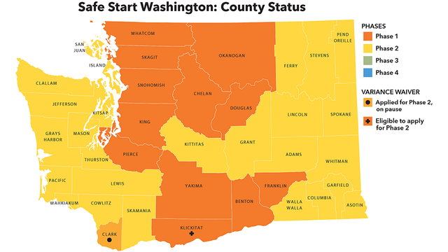 King County applies for modified Phase 1 reopening