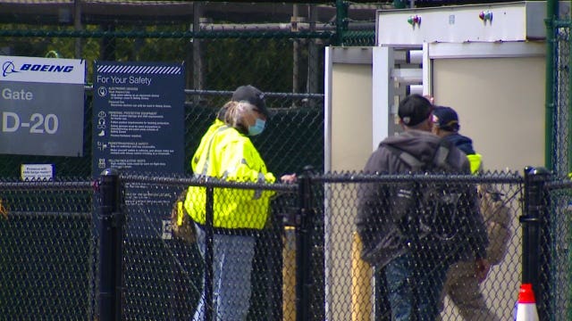 Employees react to Boeing’s layoff announcement