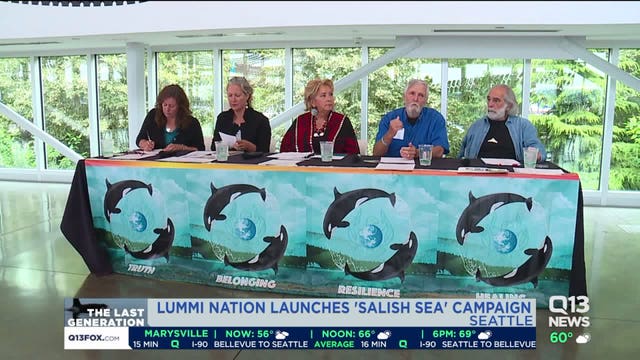 Lummi Nation launches new campaign to save dwindling orca population