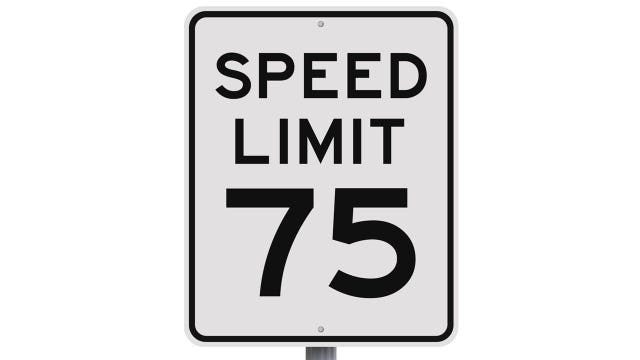 State lawmakers to consider raising speed limit to 75 mph on two stretches of I-90