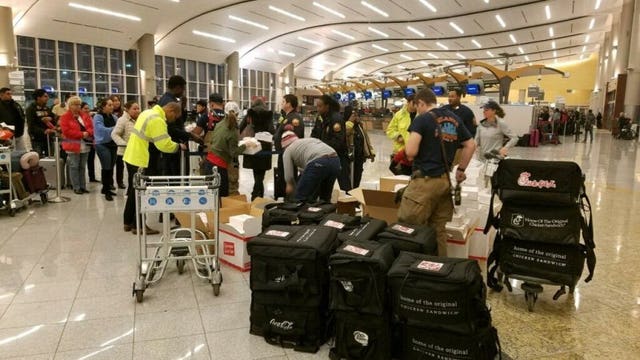 Chick-fil-A opens on a Sunday to feed passengers stranded at Atlanta’s airport