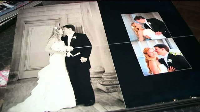 Man searching for owners of wedding albums found in wildfire debris