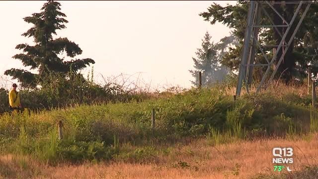 Urban wildfires popping up as dry, hot weather continues