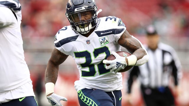 Seahawks’ Chris Carson credits relentless running to promise he made to his mother