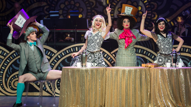 Classic tale of "Alice in Wonderland" gets burlesque treatment