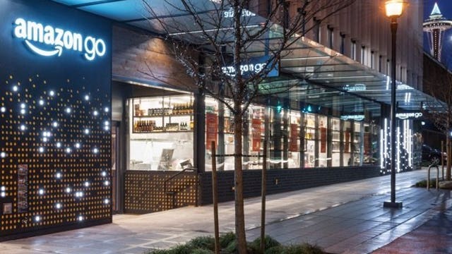 'Just walk out:' Amazon opens store with no cashiers, lines or registers