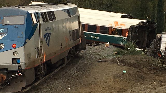 Amtrak train was going 81 mph before it derailed, website says