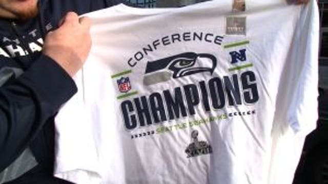 Retailers cashing in on Seahawks’ victory