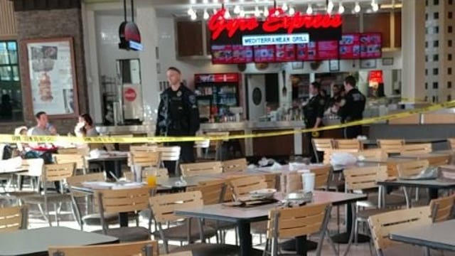 Employee stabbed at Alderwood Mall food court, suspect in custody