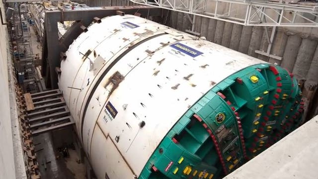 Bertha reaches planned maintenance stop -- next move is under Alaskan Way Viaduct