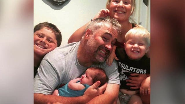California father fighting for life after ignoring flu symptoms