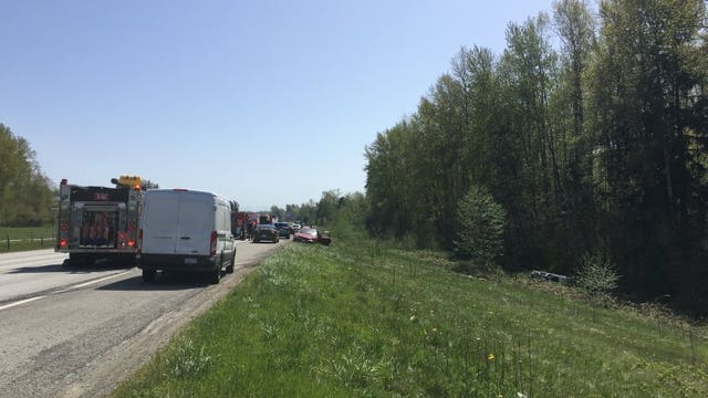 1-year-old Ferndale girl ejected from car on I-5 near Stanwood, listed in serious condition