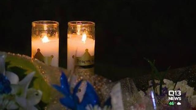 Officers honor Deputy McCartney, alongside hundreds at growing memorial