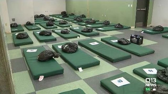 Seattle expands City Hall homeless shelter to 160 beds