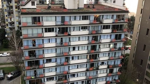 Every night, Vancouver residents applaud health care workers from balconies