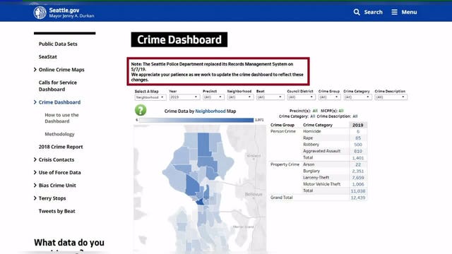Brandi Kruse: Seattle pushes crime data – but none of us can access it