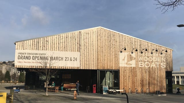 The Center for Wooden Boats welcomes the community to its new home