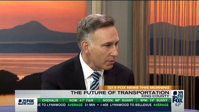 King County executive Dow Constantine discusses Sound Transit 3 proposal