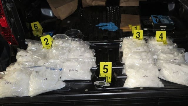 Nearly 60 pounds of drugs, 29 guns seized in Pierce County this summer