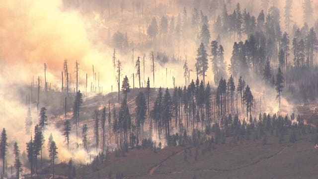 Oregon wildfire causes evacuations in prime eclipse zone