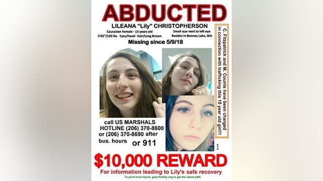Reward increased to $10,000 in search for missing 15-year-old Bonney Lake girl