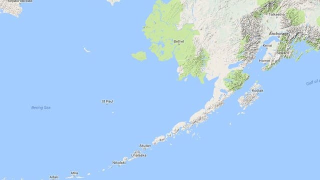 Magnitude 4.6 earthquake hits island in Alaska's Aleutian chain