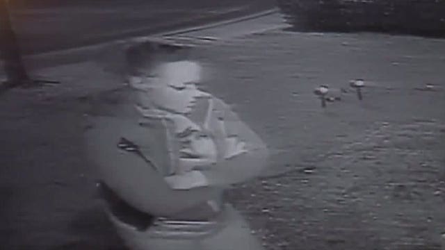 Brazen Christmas Eve package thief caught on camera