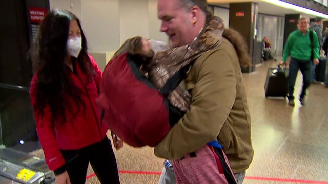 9-year-old Bellevue boy returns home after being stuck in China amid coronavirus outbreak