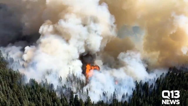 More than 500 homes threatened by Jolly Mountain Fire near Cle Elum