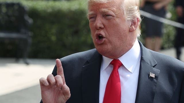 Trump attacks union leader on Labor Day