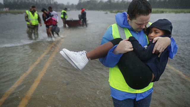 Life-threatening Hurricane Florence makes landfall in N. Carolina