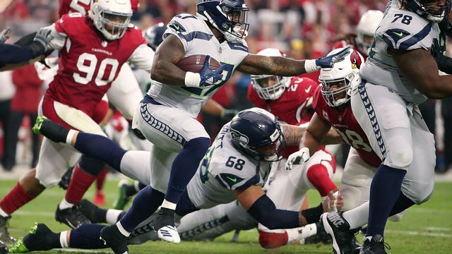 Seahawks offensive line clearing holes like old days, just in time for menacing Rams