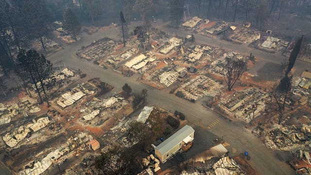 Officials: PG&E power lines caused California wildfire that killed 85