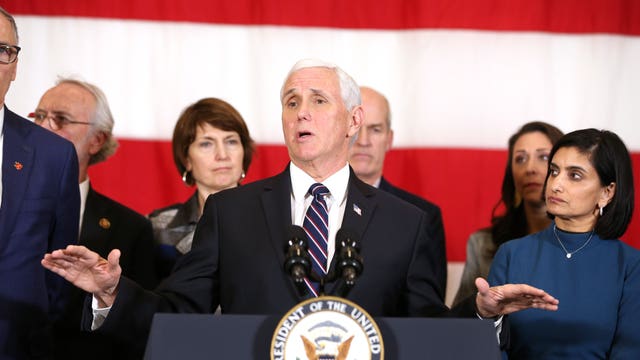 Member of Pence's staff tests positive for coronavirus