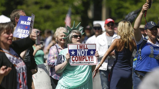 Washington state residents threatened for reporting stay-home violators