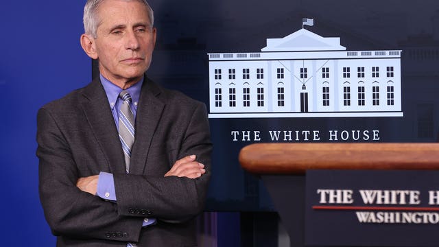 Fauci: 'We're not there yet' on key steps to reopen economy