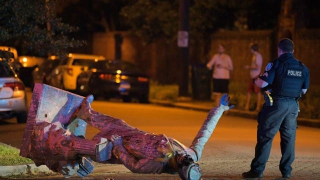 Trump calls for arrest of people who vandalize, destroy monuments