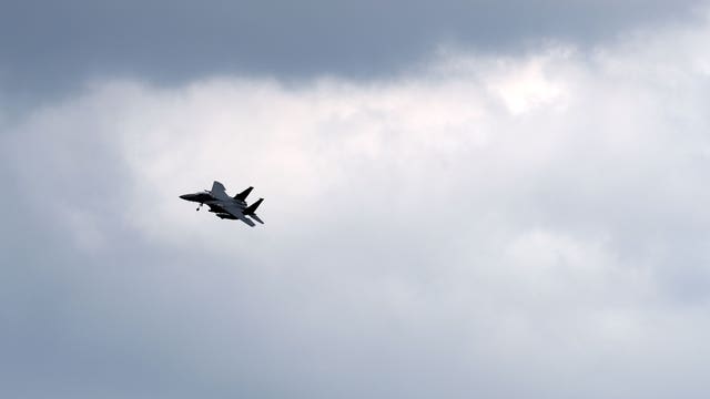 Pilot of US Air Force jet that crashed in North Sea is dead