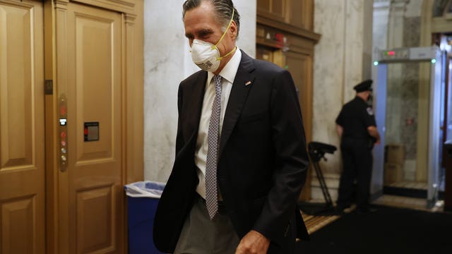 Sen. Mitt Romney joins Black Lives Matter protest in DC