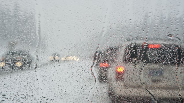 Expect a sloppy drive on the way to Grandma's for Thanksgiving