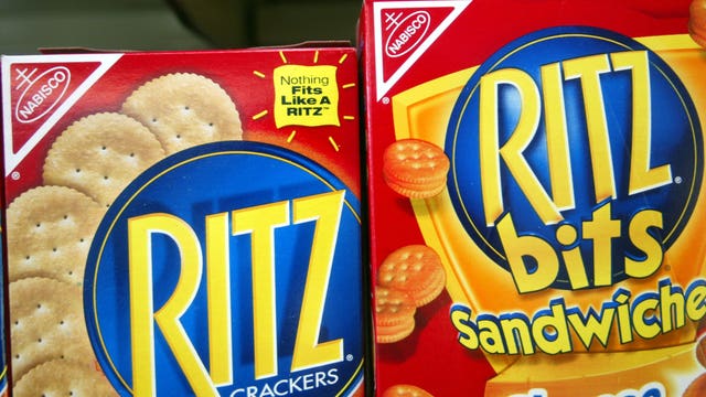 Ritz announces recall of Ritz Bits and Ritz sandwiches due to salmonella risk