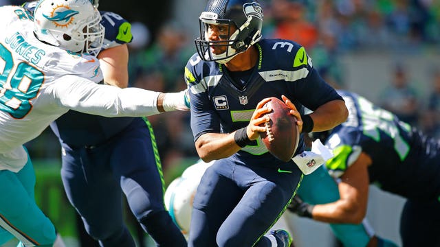 Carroll: Russell Wilson has ankle sprain, but should be able to play next week